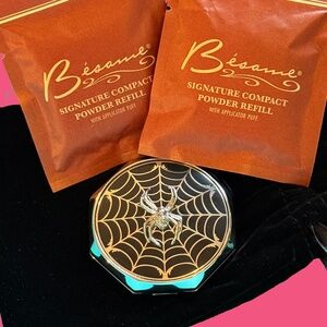Besame Cosmetics Limited Edition Victorian Spider Compact 2021 issue